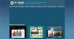 Desktop Screenshot of modulewebdesign.com